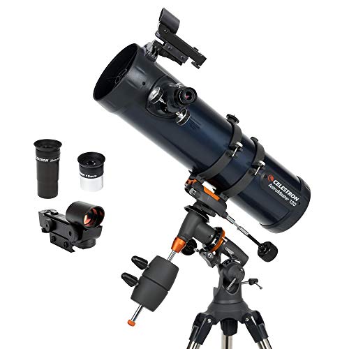 Imagen principal de Celestron 31045 AstroMaster 130EQ Telescopio Reflector newtoniano, Azu