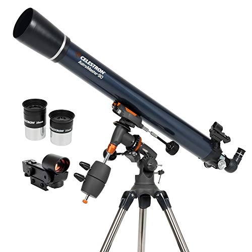 Imagen principal de Celestron 21064 AstroMaster 90EQ Telescopio Refractor: Incluye Dos ocu