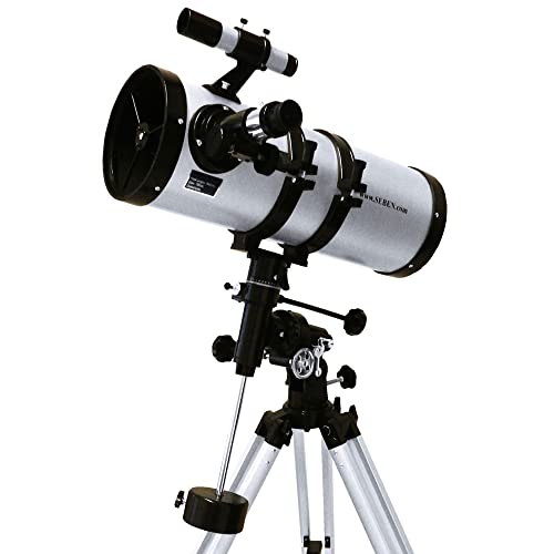 Imagen principal de Seben Big Boss 150/1400 EQ3 Telescopio Reflector Astronomía Catalejo