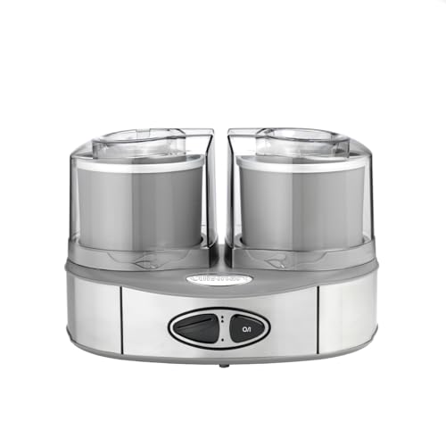 Imagen principal de Cuisinart Heladera Duo | Bate 2 sabores a la vez | 2 x 1L Máquina par