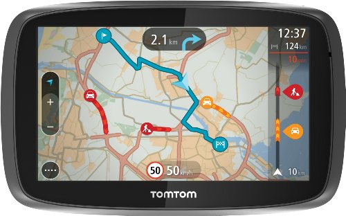 Imagen principal de TomTom GO 500 - GPS para coches de 5 , mapas de Europa, negro [importa