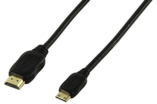 Imagen principal de HQ 5505-2.0 - Cable adaptador HDMI-Mini HDMI (2 metros), Negro