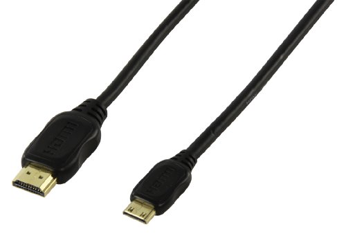 Imagen principal de HQ CABLE-5505-3.0 - Cable adaptador HDMI a mini HDMI (3 metros), negro