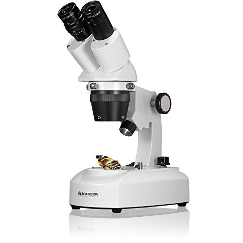 Imagen principal de Bresser 5803100 Researcher ICD LED 20x-80x Microscopio, blanco