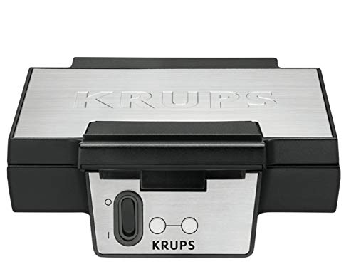 Imagen principal de Krups FDK 251 - Gofrera, 850 W, acero inoxidable, negro/gris