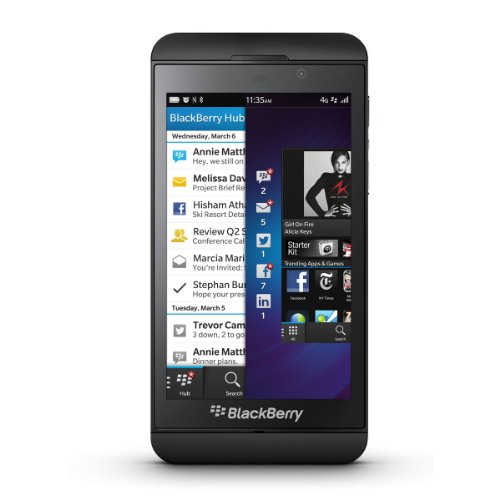 Imagen principal de BlackBerry Z10 - Smartphone 16GB, 2GB RAM, Single Sim, Black