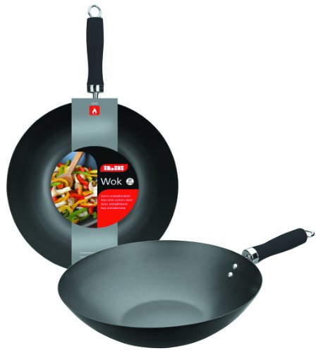 Imagen principal de IBILI - Wok moka, 30 cms, Acero, Antiadherente