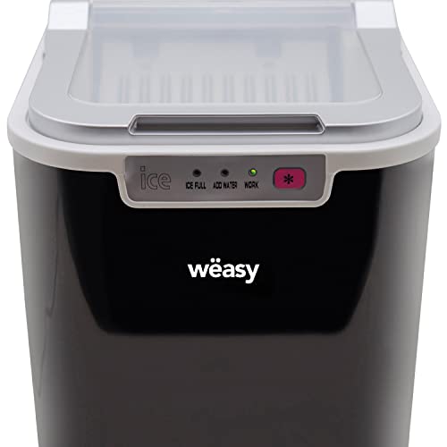 Imagen principal de Weasy Máquina para hacer cubitos de hielo KW12, 120 W, bandeja extra