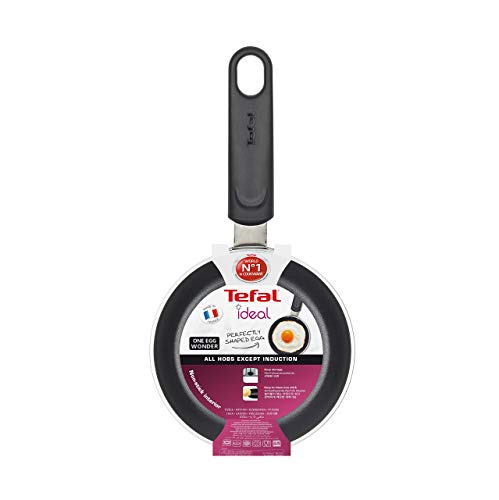 Imagen principal de Tefal Ideal Mini One Egg Wonder Sartén, Acero Inoxidable, Negro, 12 c