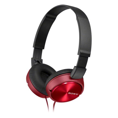 Imagen principal de Sony Auriculares plegables MDR-ZX310 - Rojo metálico