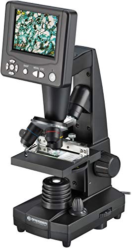 Imagen principal de Bresser - Microscopio de enseñanza LCD 8.9cm (3.5) 50x-500x (2000x di