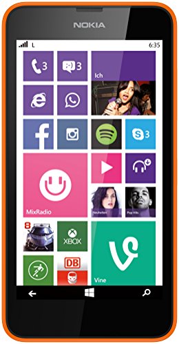 Imagen principal de Nokia Lumia 635 - Smartphone libre Windows Phone (pantalla 4.5, 8 GB, 