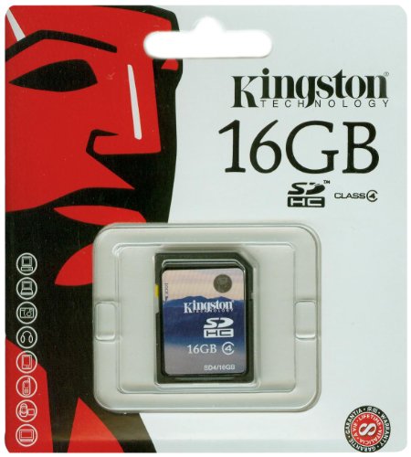 Imagen principal de Kingston SDHC - Tarjeta de Memoria de 16 GB (Clase 4)