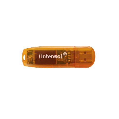 Imagen principal de Intenso 3506460 64 GB Rainbow USB 2.0 Flash Drive - Orange