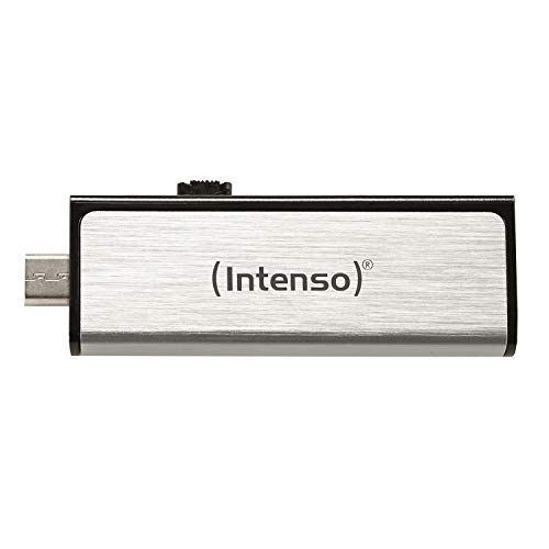 Imagen principal de Intenso Mobile Line 32Gb - Memoria USB De 32 GB, Plateado