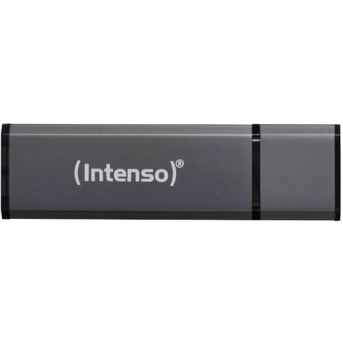 Imagen principal de Intenso Alu Line Memoria USB 2.0 8 GB, Gris