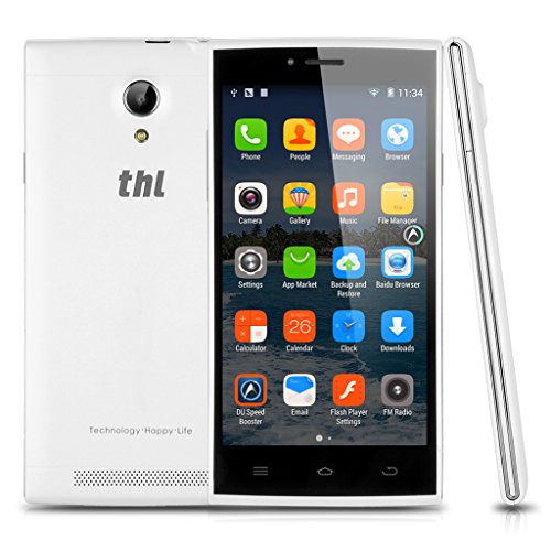 Imagen principal de THL T6S Telefono movil Blanco 3G Unlocked con Pantalla 5