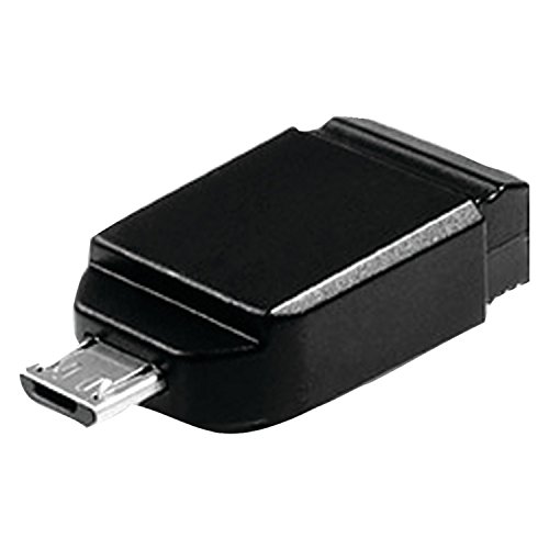 Imagen principal de Verbatim 49821 Store'n'Go Nano - Memoria USB de 16 GB, Negro