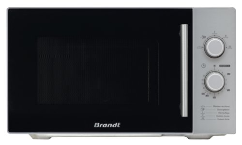 Imagen principal de Microondas monofunción pose libre BRANDT SM 2602S silver - 26 L - 900