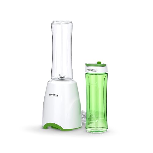 Imagen principal de SEVERIN Batidora Smoothie Mix and Go, 300 W, 600 ml, incluye 2 vasos c