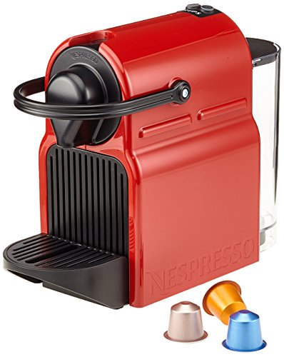 Imagen principal de Nespresso Inissia Krups XN100510, Cafetera de Cápsulas, Rojo