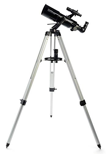 Imagen principal de Celestron 21087 PowerSeeker 80AZS: telescopio, negro