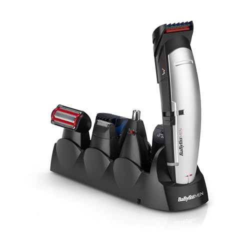 Imagen principal de BaByliss E837E Cortapelos para cara, cabello y cuerpo, con cuchillas p