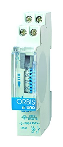 Imagen principal de Orbis uno d - Interruptor horario Modular uno d 230v