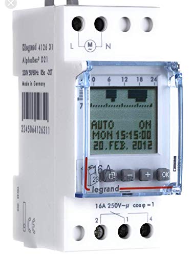 Imagen principal de Legrand Control del Tiempo - Interruptor astronómico 1 Salida 250v