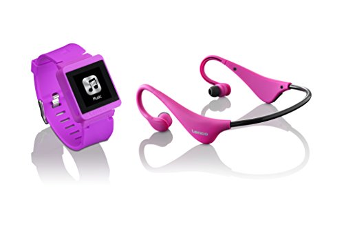 Imagen principal de Lenco MP3SportW+BH-100 - Reproductor MP3 (Reproductor de MP4, 8 GB, TF