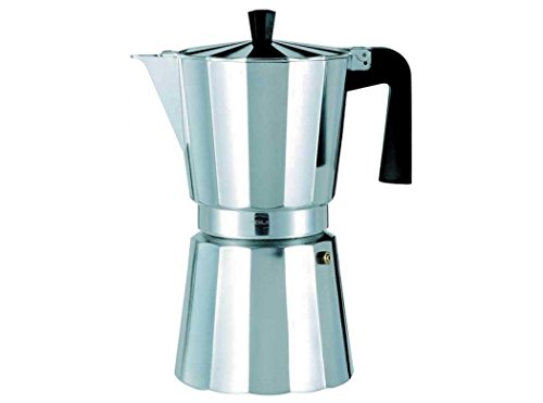 Imagen principal de Oroley - Cafetera Italiana New Vitro | Aluminio | Incluye 9 Tazas | Ca