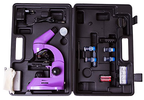 Imagen principal de Levenhuk Rainbow 50L Amethyst Kit Científico Educativo con Microscopi