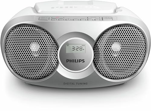 Imagen principal de PHILIPS AUDIO AZ215S/12 Reproductor de CD, Radio portátil, 3 W, Sinto