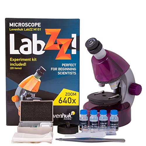 Imagen principal de Levenhuk LabZZ M101 Amethyst 40x?640x Microscopio Didáctico para Niñ