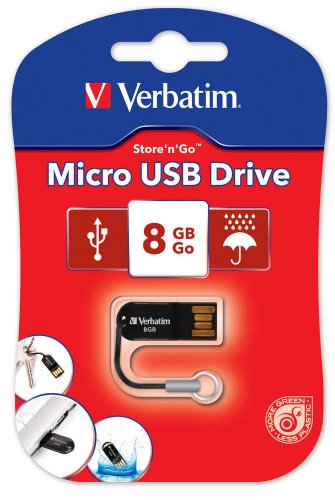 Imagen principal de Verbatim 44049 - Memoria USB microperforado de 8 GB