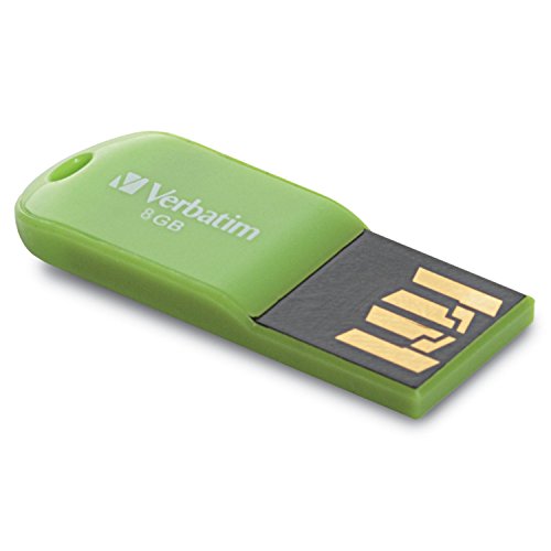 Imagen principal de Verbatim Micro 47423 - Memoria USB de 8 GB (USB 2.0), Verde