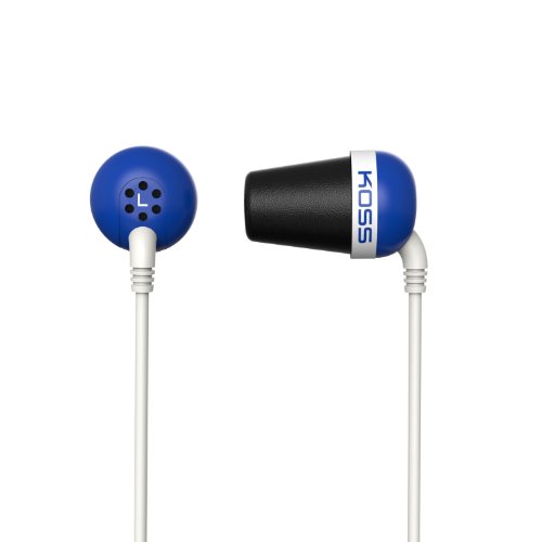 Imagen principal de Koss 185357 - Auriculares in-ear (reducción de ruido), blanco y azul