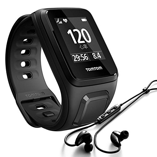 Imagen principal de Tomtom Spark Cardio Music + Auriculares - Reloj Deportivo, Color Negro