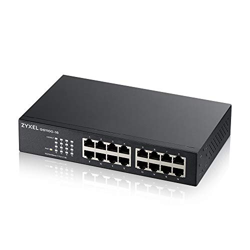 Imagen principal de Zyxel Gigabit Switch de 16 puertos no configurable - Diseño sin venti