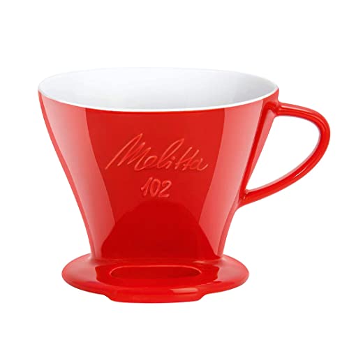 Imagen principal de Melitta Porzellan Filter Filtro de café de Porcelana tamaño 102 Rojo