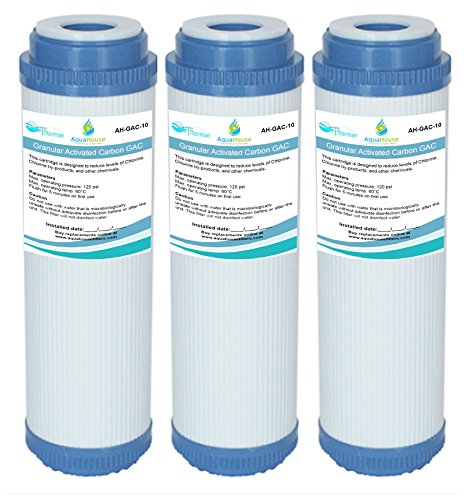 Imagen principal de GAC-10 AquaHouse - Cartucho de filtro de agua de carbón activado gran