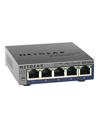 Imagen principal de Netgear GS105E-200PES Switch 5 Puertos