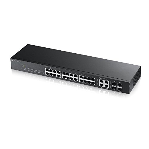 Imagen principal de Zyxel Gigabit Switch inteligente de 24 puertos - Diseño sin ventilado