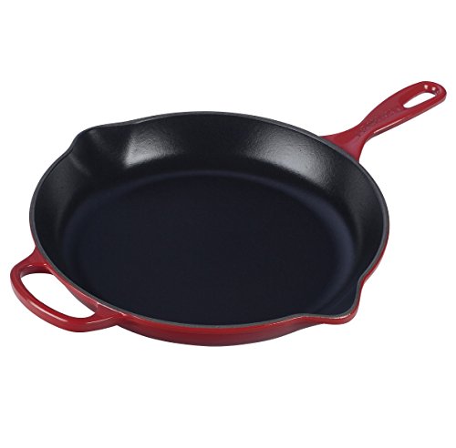 Imagen principal de Le Creuset Evolution Sartén Redonda, Hierro Fundido, Rojo Cereza, 23 