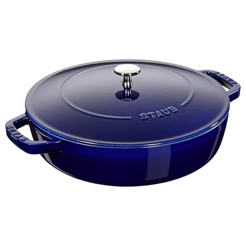 Imagen principal de Staub 40511-476-0 Olla con Tapa, en Hierro Fundido, Color Azul Oscuro,