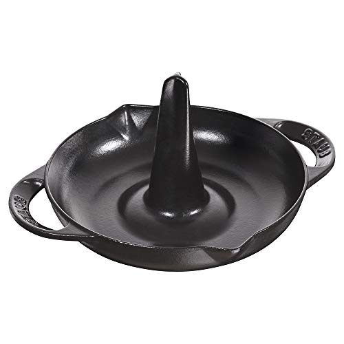 Imagen principal de Staub Asador Vertical, Hierro Fundido, Negro, 24 cm