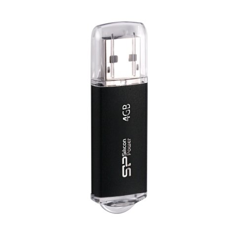 Imagen principal de Silicon Power Power Ultima II - Memoria USB de 4 GB, Negro