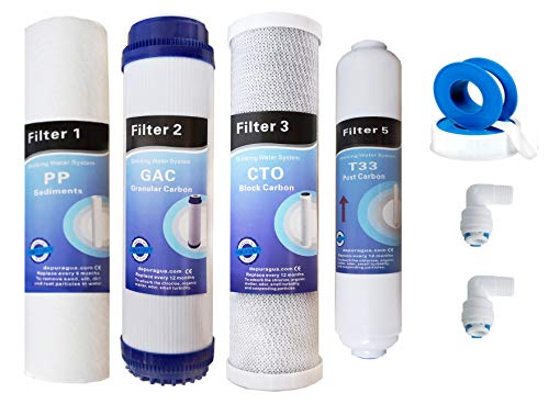 Imagen principal de Depurtek | Kit Ahorro Osmosis Inversa 4 Filtros | Compatible con MOON 