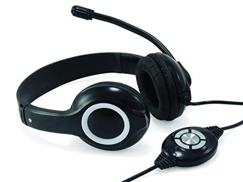 Imagen principal de Conceptronic CCHATSTARU2B Binaural Diadema Negro, Rojo - Auriculares c