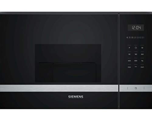 Imagen principal de Siemens BE525LMS0 Microondas acabado, 20 Litros, 900W, cristal negro c